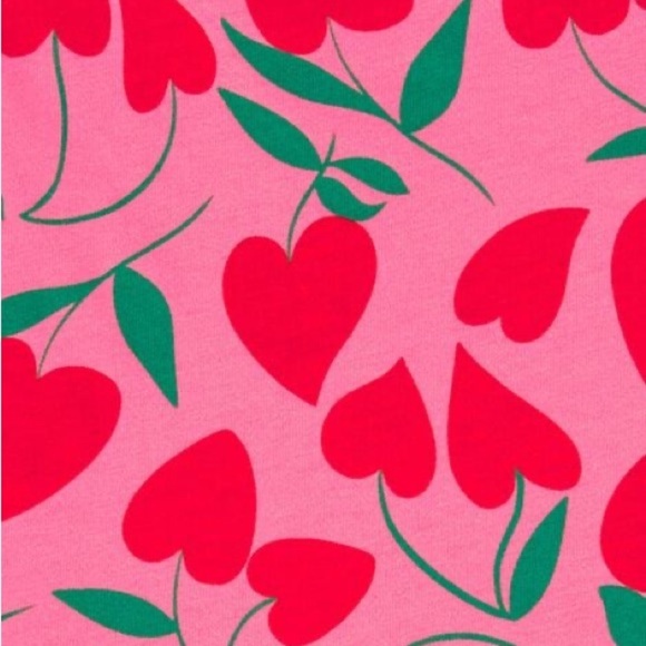 Carter's Pink and Red Heart Dress, Girl’s 12 - Picture 2 of 7